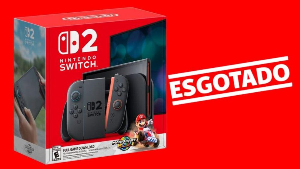 Switch 2 supera expectativas da Nintendo e enfrenta escassez de estoque global